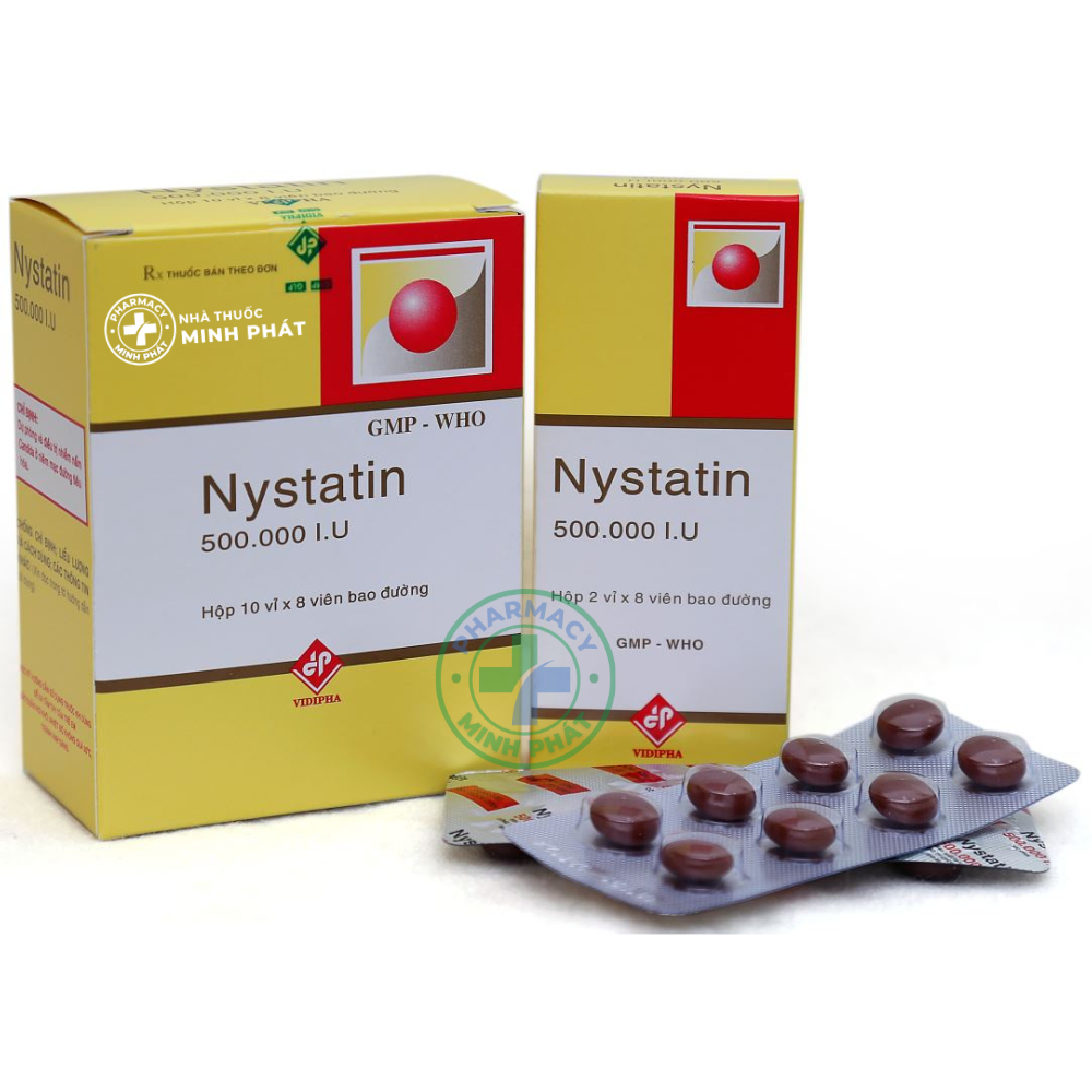 Nystatin 500.000IU VIDIPHA